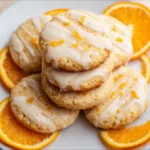Delicious Iced Almond Flour Orange Cookies | Gluten-Free Citrus Treats