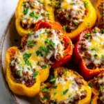 Low-Carb Keto Cheeseburger Stuffed Peppers | Easy & Delicious Recipe