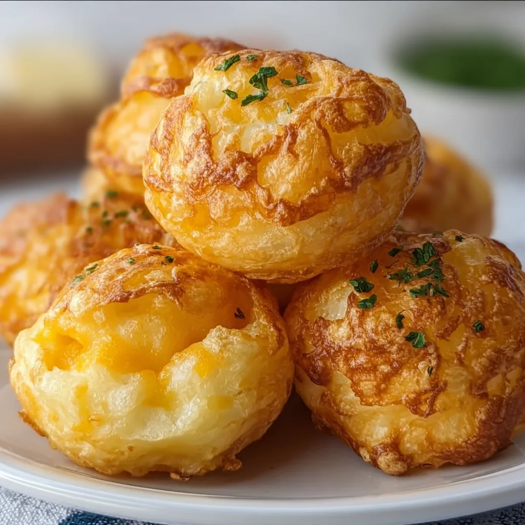 Delicious Mashed Potato Cheese Puffs Recipe | Easy & Cheesy Snack Idea
