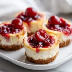 Delicious Mini Cherry Cheesecakes Recipe | Easy & Creamy Dessert
