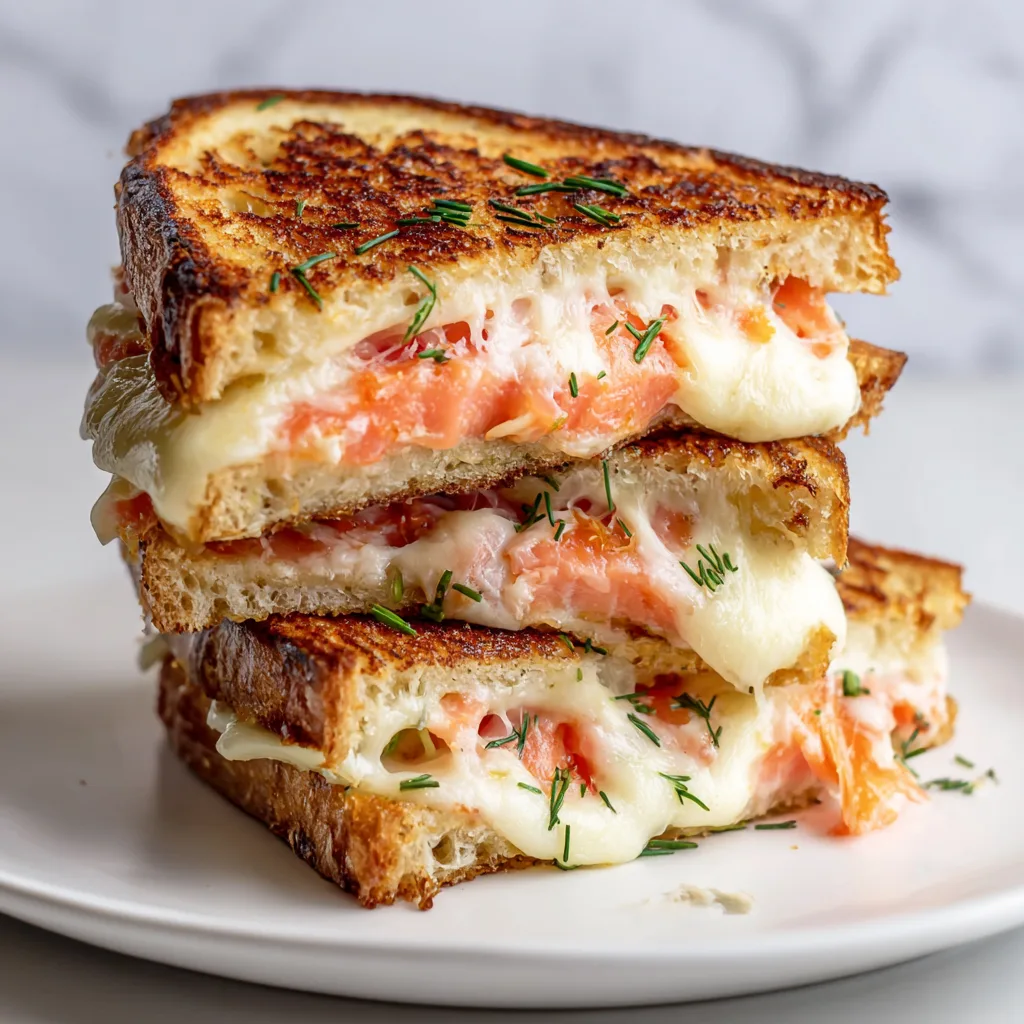 Delicious Smoked Salmon Grilled Cheese Recipe | Easy & Gourmet Sandwich Ideas