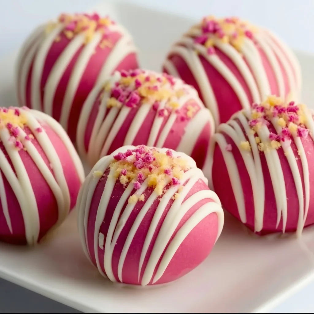 Delicious Strawberry Cheesecake Truffle Balls | Easy No-Bake Dessert Recipe