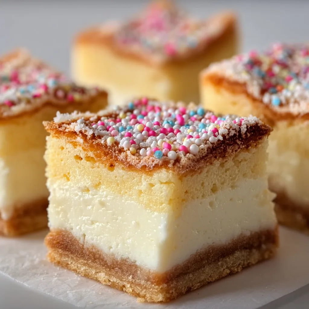 Delicious Sugar Cookie Cream Cheese Bars Recipe | Easy Dessert Treats