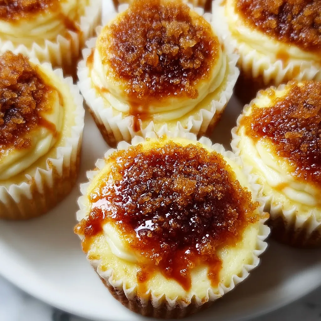 Vanilla Bean Crème Brûlée Cheesecake Cupcakes – Decadent Dessert Recipe 3 Vanilla Bean Crème Brûlée Cheesecake Cupcakes – Decadent Dessert Recipe
