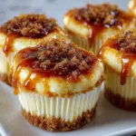 Vanilla Bean Crème Brûlée Cheesecake Cupcakes – Decadent Dessert Recipe