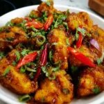 Hot and Tangy Devilled Chicken Recipe | Spicy & Flavorful Indian Chicken Dish