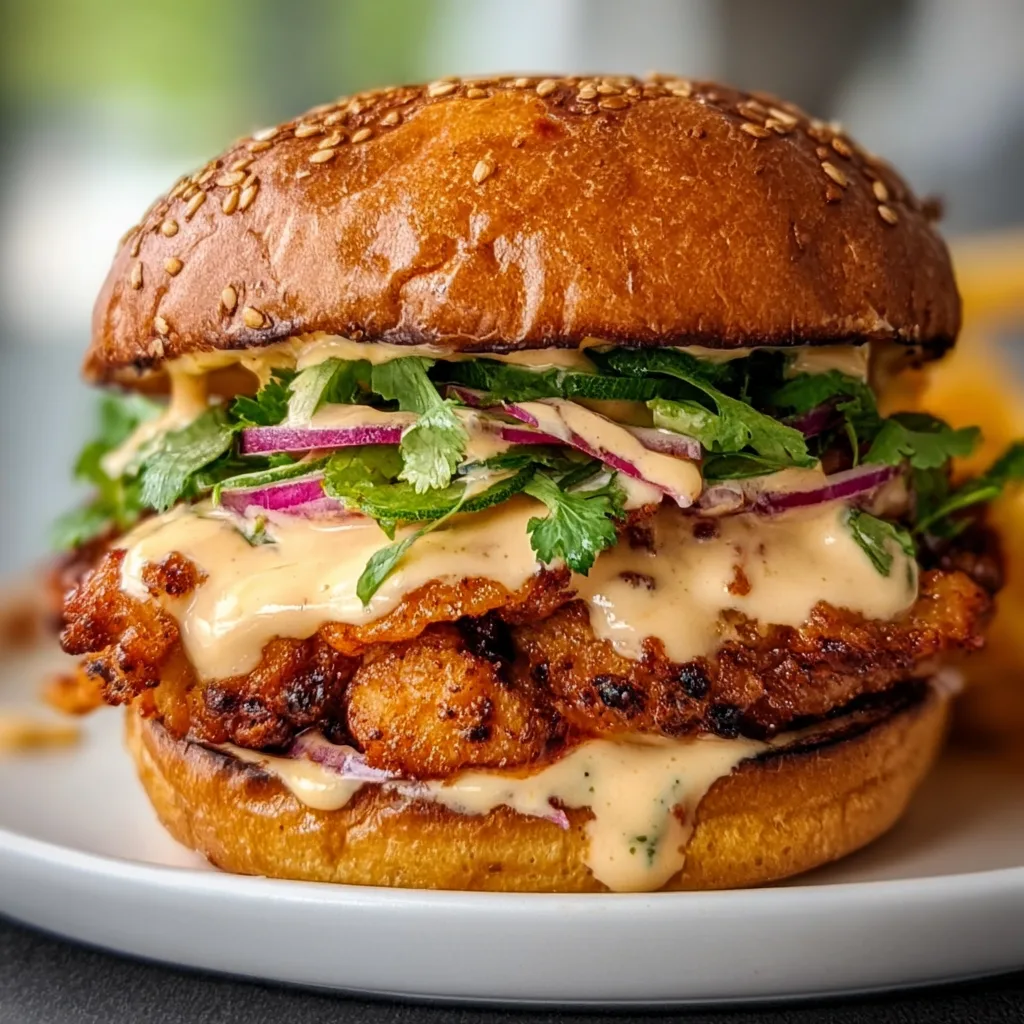 Spicy Jalapeños Chicken Sandwich with Creamy Sauce | Bold & Delicious Recipe