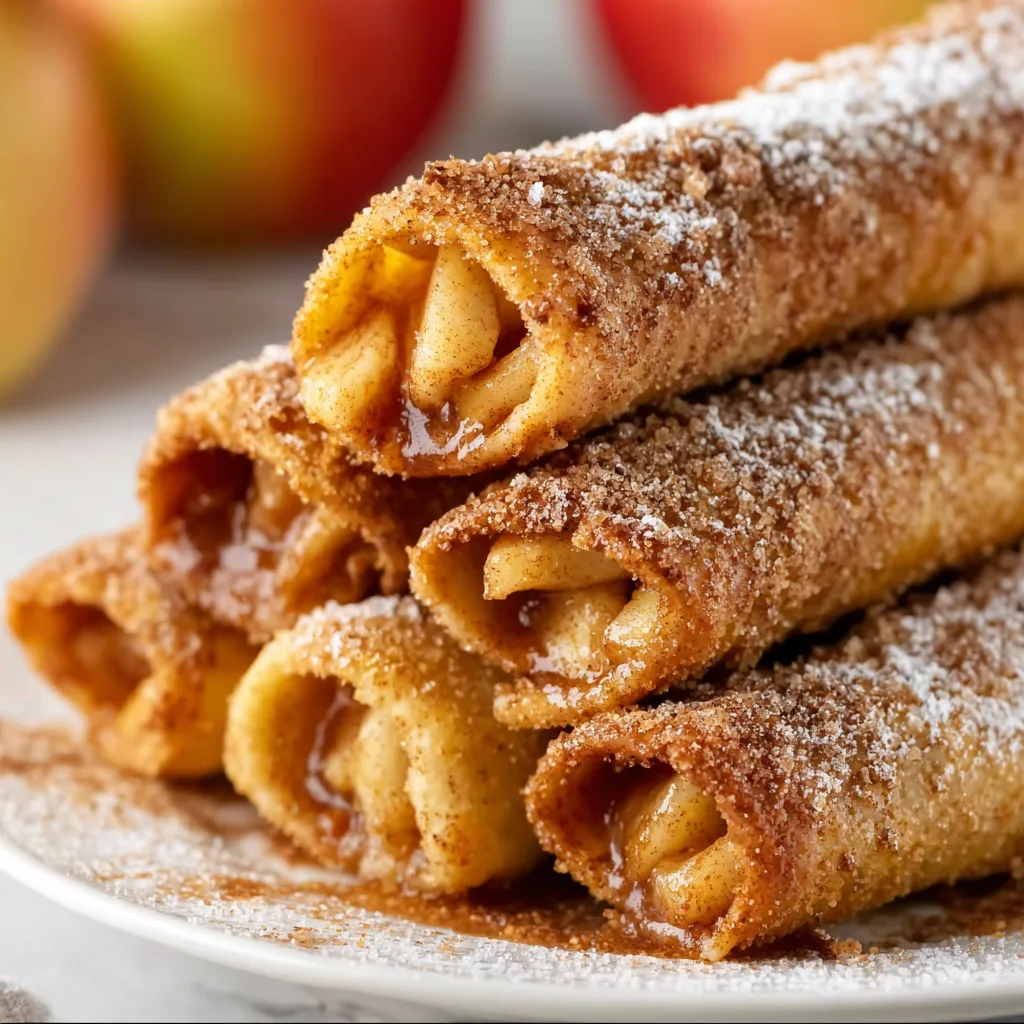 Crispy Air Fryer Apple Pie Taquitos Recipe – Easy & Delicious Dessert