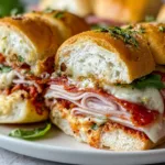 Delicious Baked Italian Grinder Sandwiches Recipe | Easy & Flavorful