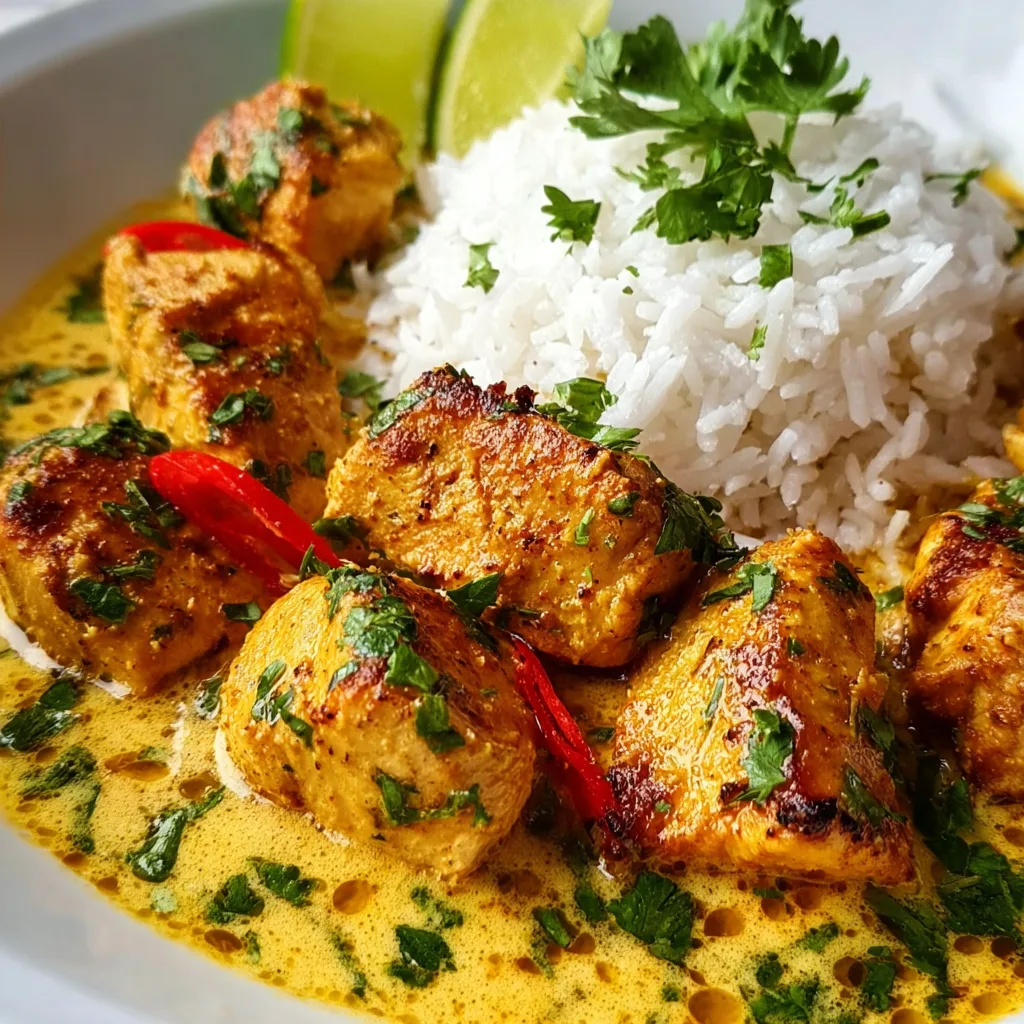 Delicious Brazilian Coconut Chicken with Lime Recipe | Easy & Flavorful Meal