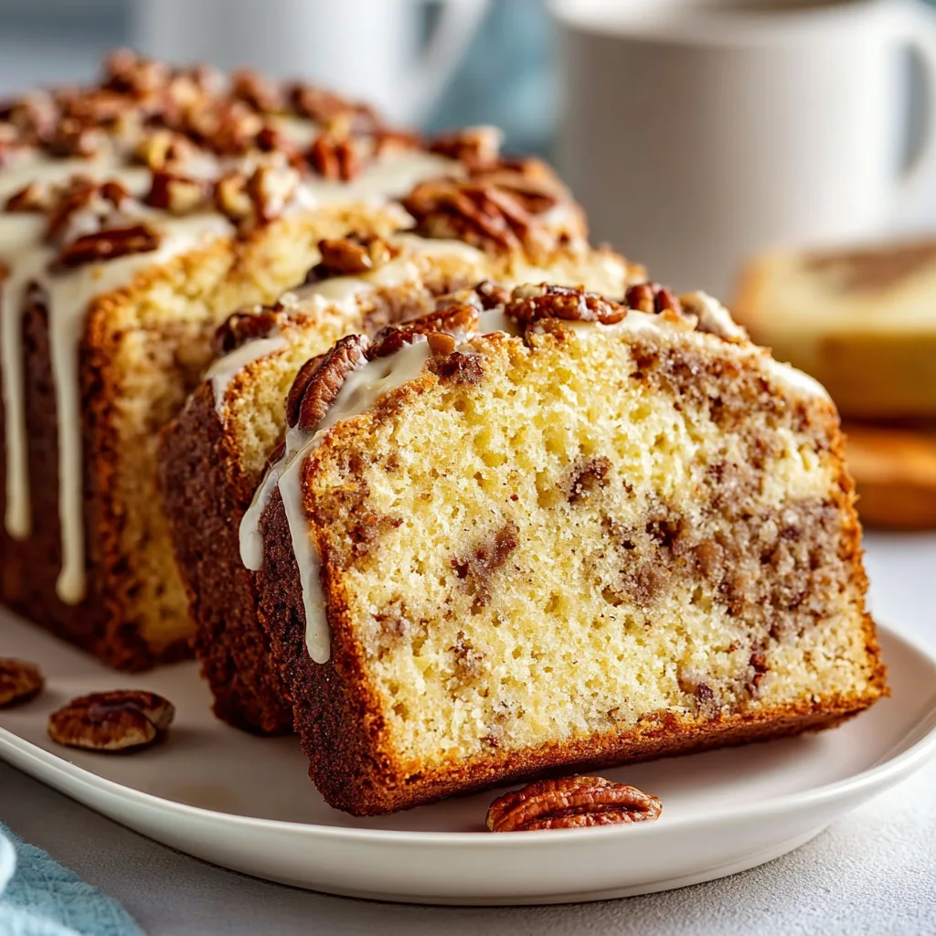 Delicious Butter Pecan Cake Loaf Recipe | Moist & Flavorful Treat
