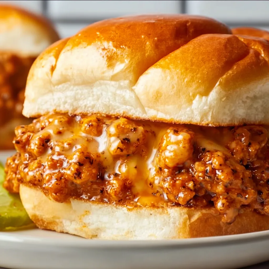 Easy Cajun Chicken Sloppy Joes Recipe – Spicy & Delicious Sandwiches