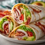 Delicious California Turkey Club Wraps | Fresh & Healthy Lunch Ideas