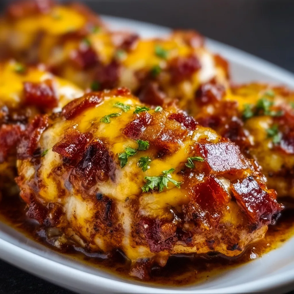 Cheesy Bacon BBQ Chicken Recipe | Easy, Delicious & Loaded with Flavor