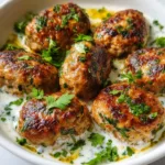 Delicious Chicken Kofta with Garlic Yogurt Recipe | Easy & Flavorful Meal