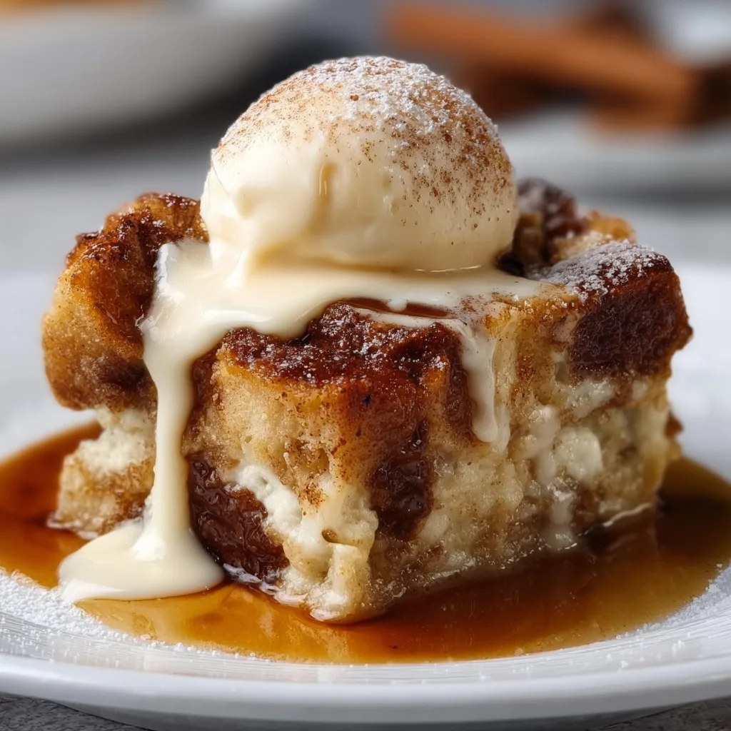 Delicious Cinnamon Bread Pudding Recipe | Easy & Comforting Dessert
