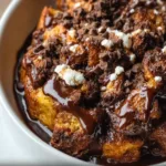 Decadent Dark Chocolate Bread Pudding Recipe | Rich & Easy Dessert