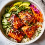 Honey Glazed Salmon Bowl | Healthy & Delicious Recipe