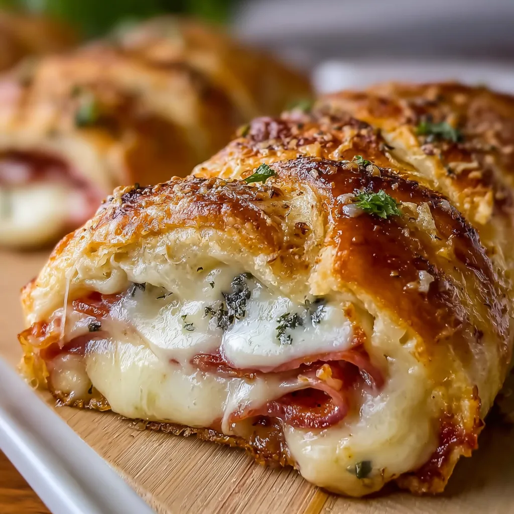 Delicious Italian Crescent Roll Sandwich Bake Recipe | Easy & Quick Meal Ideas