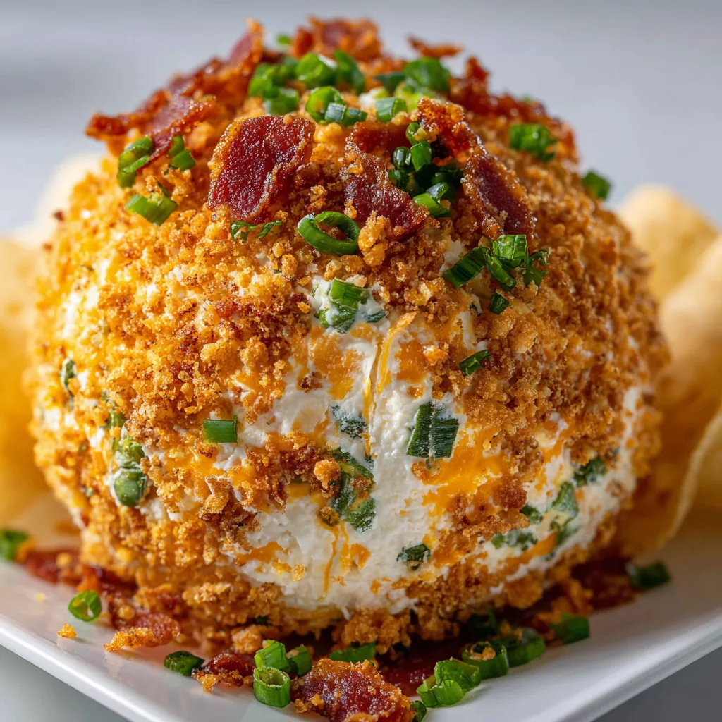 Delicious Jalapeño Popper Cheese Ball Recipe | Easy Spicy Appetizer