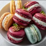 Delicious Macarons with Goat Cheese Recipe | Gourmet French Dessert