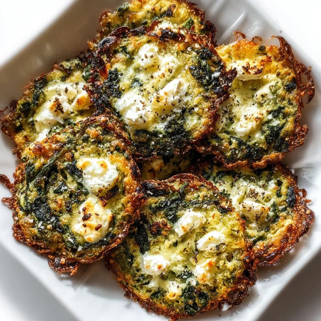 Crispy Mediterranean Spinach Feta Bites | Healthy Snack Recipe