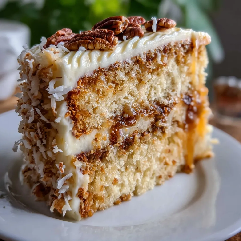 Moist White German Chocolate Cake Recipe | Best White German Chocolate Cake