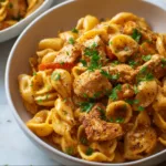 One Pot Cajun Chicken Shellbows Pasta Recipe | Quick & Flavorful Dinner