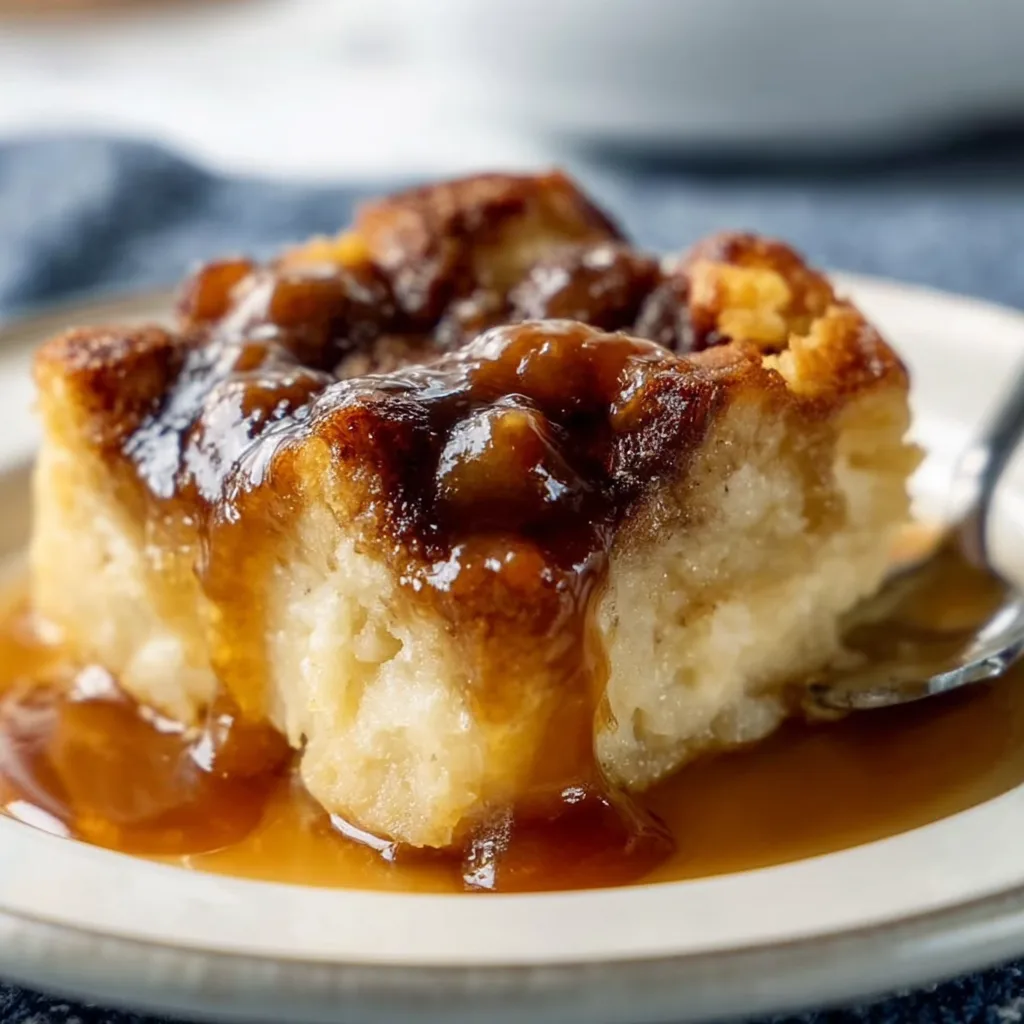 Delicious Orleans Bread Pudding Recipe with Rich Bourbon Sauce