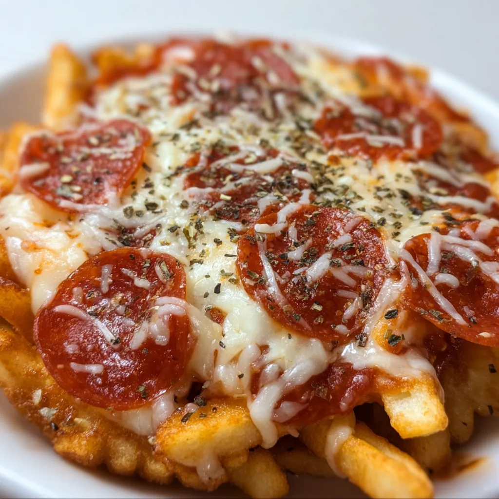 Crispy Pepperoni Pizza Fries Recipe – Easy & Delicious Snack Idea