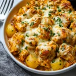 Power-Packed High Protein Cheesy Chicken & Potatoes Recipe | Healthy & Delicious Meal