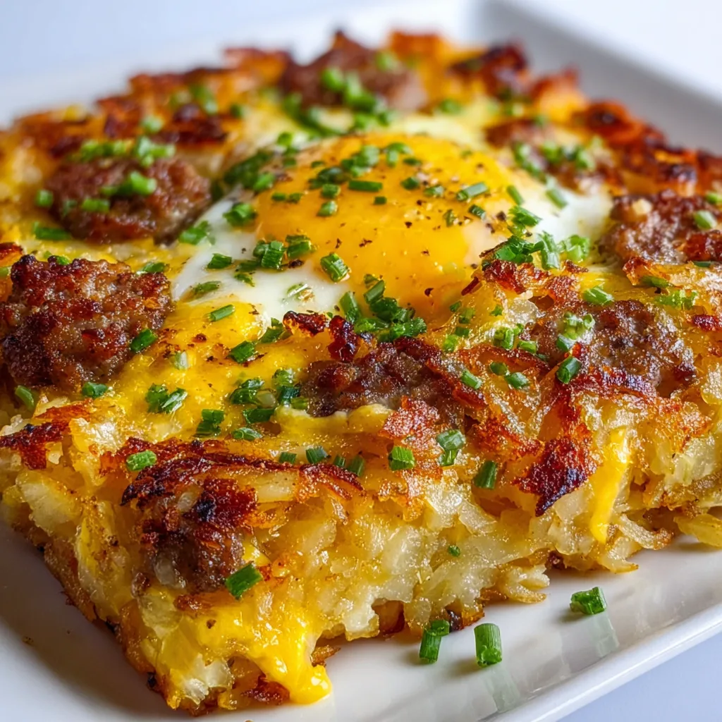 Delicious Sausage Hashbrown Breakfast Recipe | Quick & Easy Morning Meal