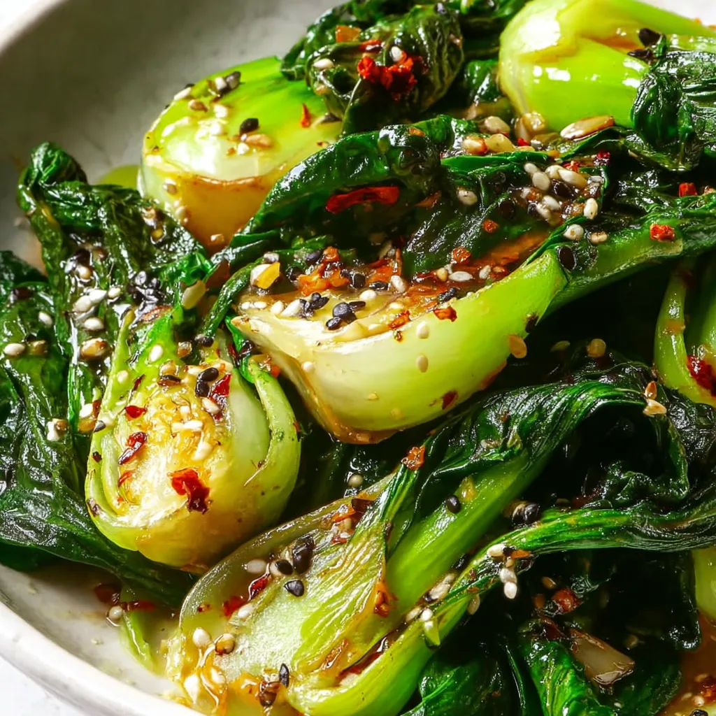 Sautéed Bok Choy Recipe | Easy & Healthy Stir-Fried Bok Choy Side Dish