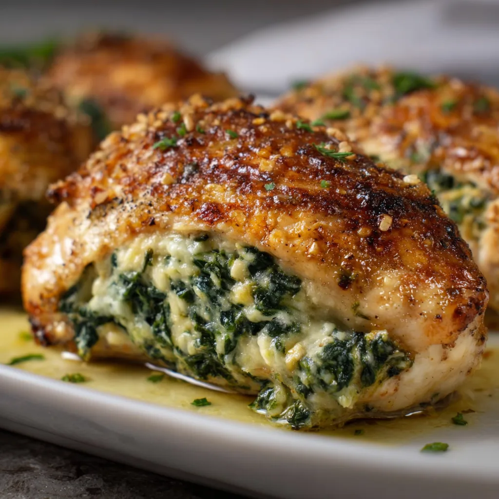 Delicious Spinach Stuffed Chicken Recipe | Easy & Healthy Meal Idea