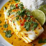 Tasty Coconut Curry Baked Cod Recipe – Easy & Flavorful Seafood Dish