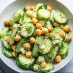 Tasty Cucumber Chickpea Dill Salad Recipe – Fresh & Healthy Summer Salad