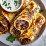 Easy French Dip Tortilla Roll Ups Recipe | Quick & Delicious Snack Idea