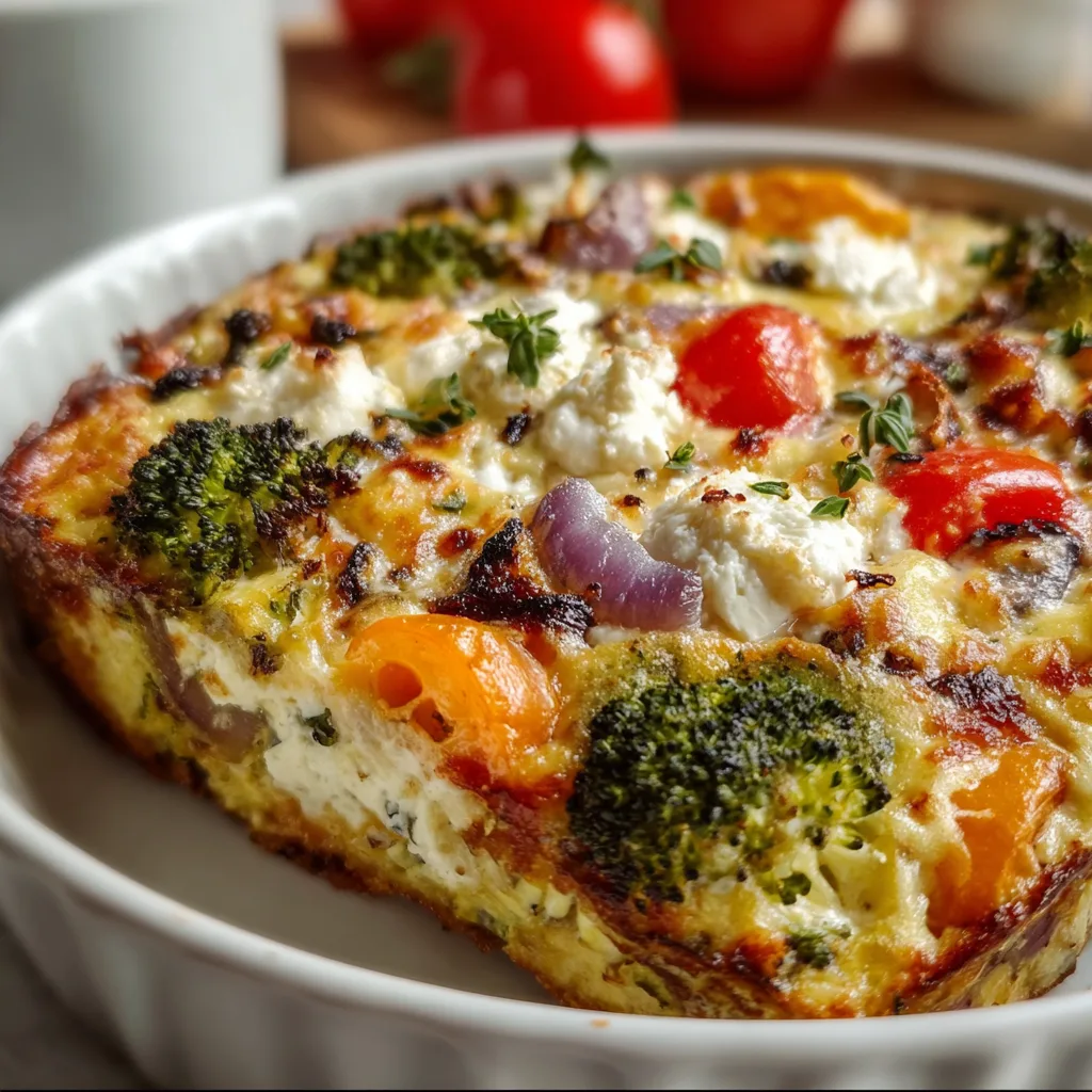 High-Protein Veggie Bake Recipe | Nutritious & Delicious Meatless Meal