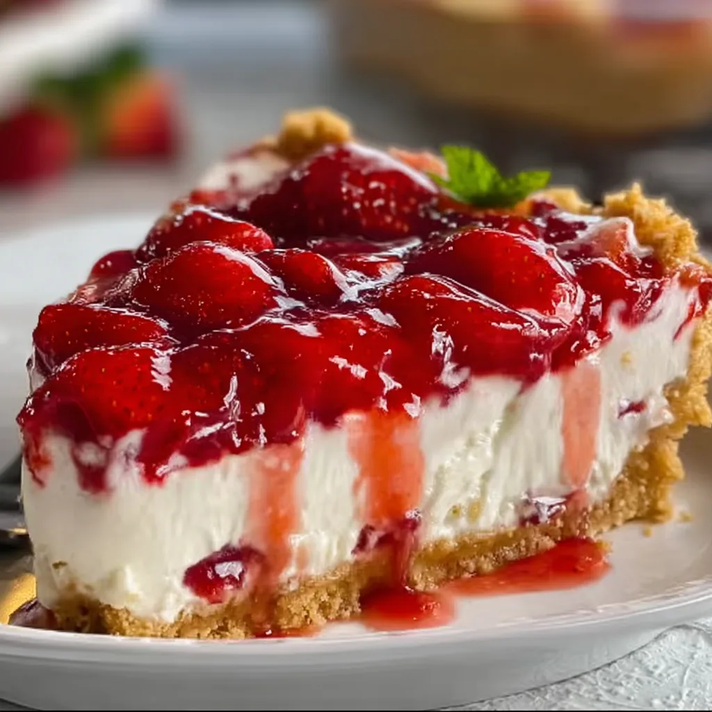 Easy Strawberry Cheesecake Dump Cake Recipe | Quick & Delicious Dessert