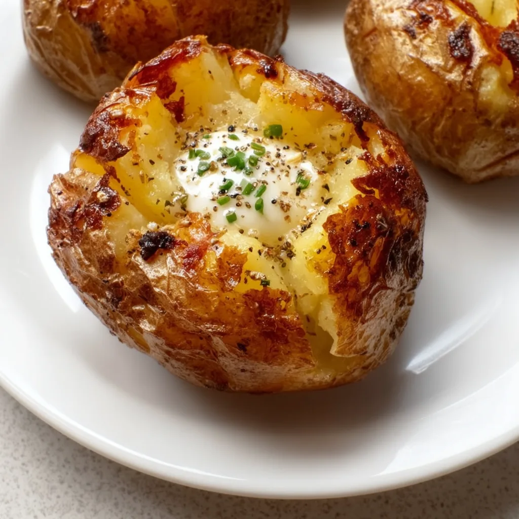 Air Fryer Baked Potato: 4 Easy Steps to Crispy, Perfect Potatoes 3 Air Fryer Baked Potato: 4 Easy Steps to Crispy, Perfect Potatoes