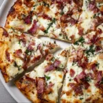 Delicious Bacon Alfredo Pizza | Creamy, Cheesy & Crispy Delight