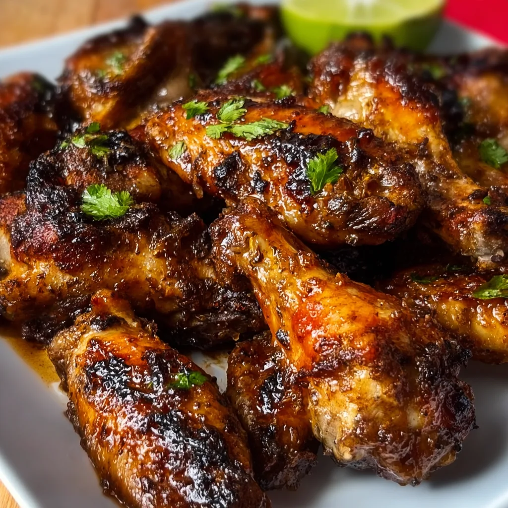 Spicy Baked Jamaican Jerk Chicken Wings Recipe | Easy & Flavorful Wings