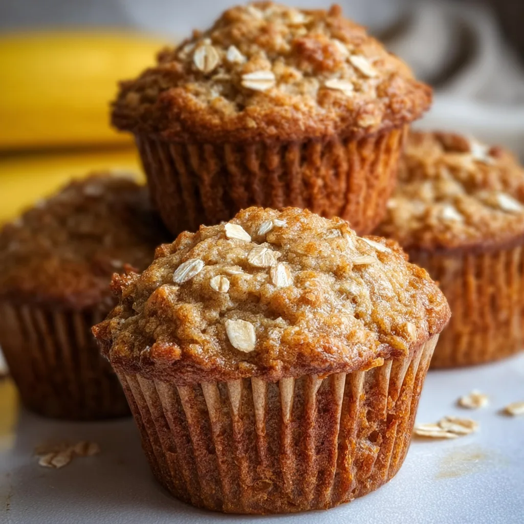 Delicious Banana Oatmeal Muffins Recipe | Healthy & Easy Breakfast Idea