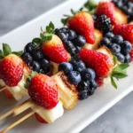 Berry Cheesecake Dessert Kabobs | Easy & Delicious Summer Treat