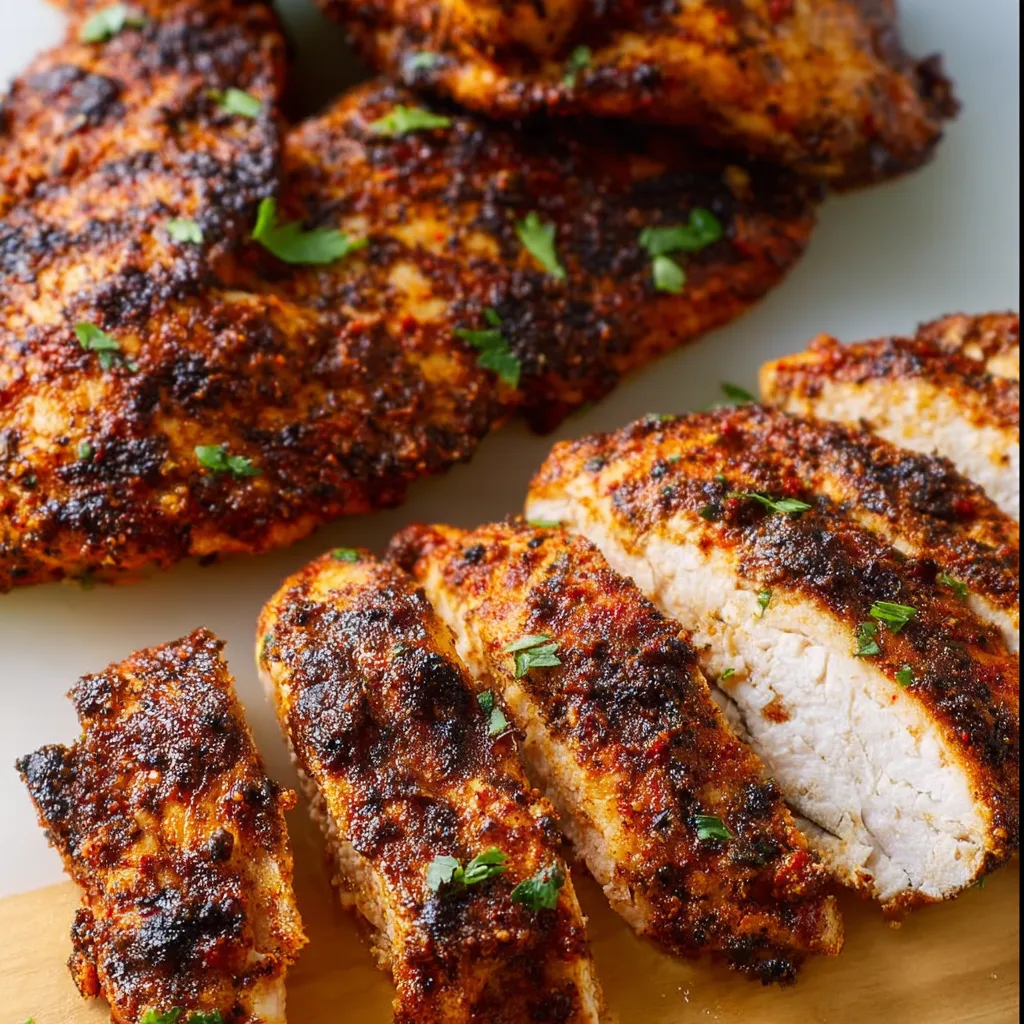 Delicious Blackened Chicken Recipe | Spicy Cajun Grilled Chicken