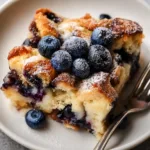 Delicious Blueberry Bread Pudding Recipe | Easy & Moist Dessert