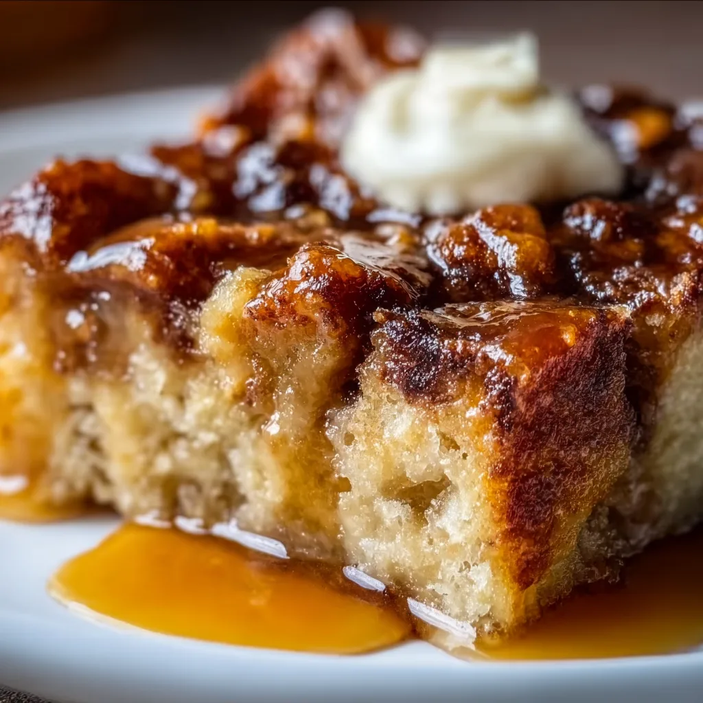 Decadent Brown Butter Toffee Bread Pudding Recipe – Irresistibly Sweet & Crispy