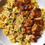 Cajun Garlic Butter Chicken Bowtie Pasta | Easy & Flavorful Dinner Recipe