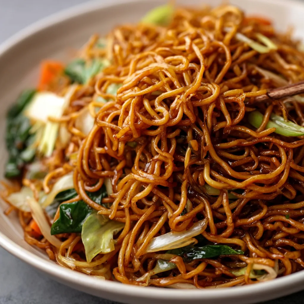 Authentic Cantonese Soy Sauce Chow Mein Recipe | Classic Chinese Stir-Fried Noodles
