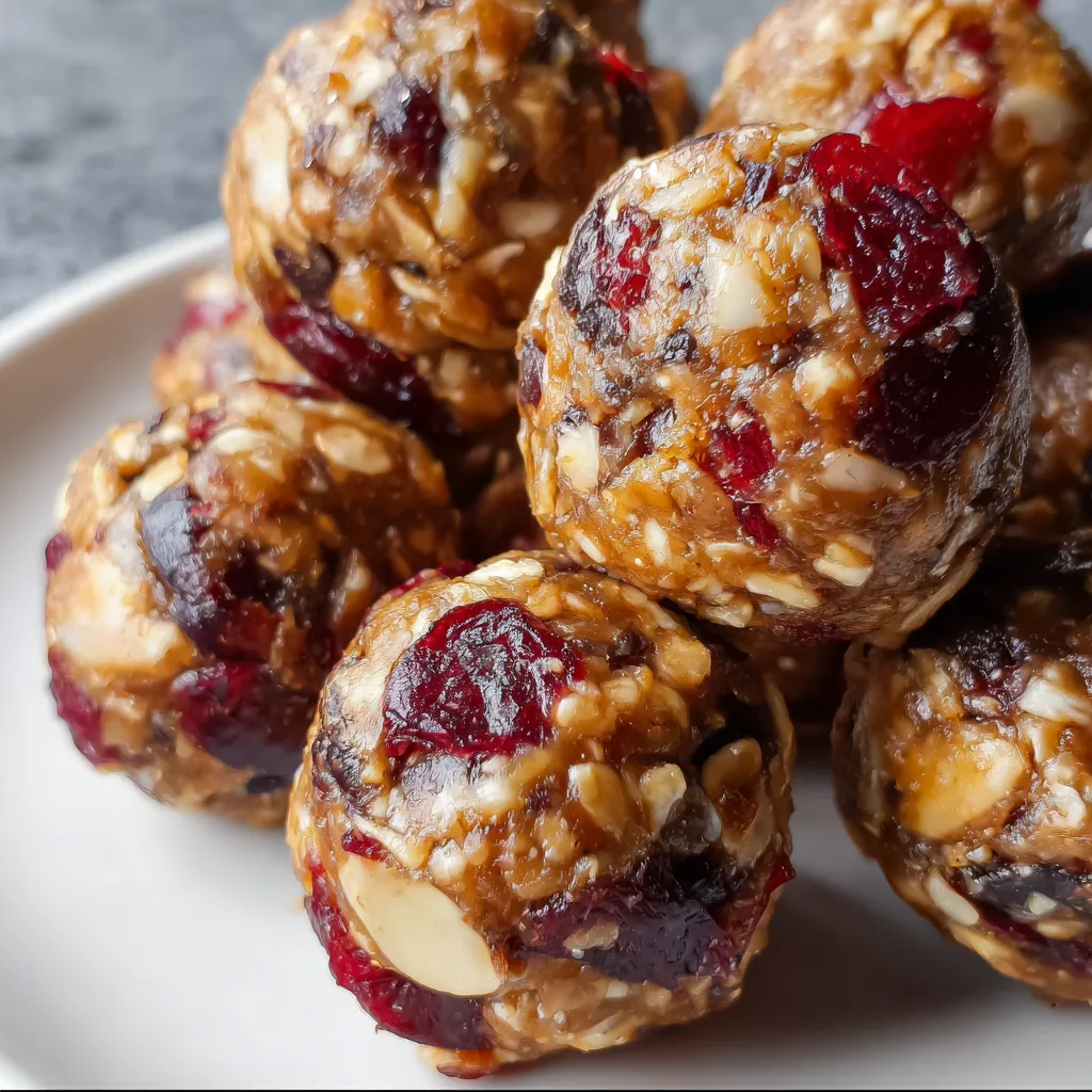 Cherry Cranberry Energy Bites | Healthy Snack Recipe for Natural Energy 3 Cherry Cranberry Energy Bites | Healthy Snack Recipe for Natural Energy